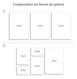 Quadro Infantil Balão Classic Cinza