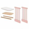 Kit de Transformação para Mini Berço Ritmo - Rosê