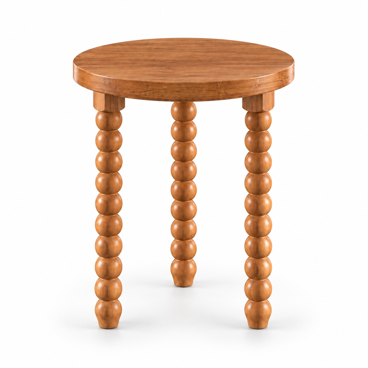 MESA LATERAL RITMO COM 3 PÉS - FREIJÓ