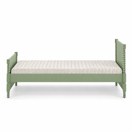 CAMA SOLTEIRO RITMO CABECEIRA ALTA - VERDE JARDIM