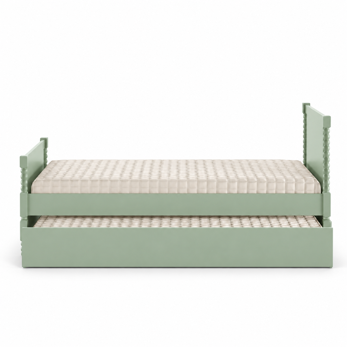 CAMA SOLTEIRO RITMO CABECEIRA ALTA - VERDE JARDIM