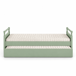 CAMA SOLTEIRO RITMO - VERDE JARDIM