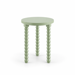 MESA LATERAL RITMO COM 3 PÉS - VERDE JARDIM