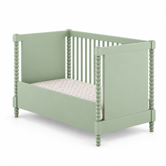 Grade Frontal de Transformação para Mini Cama Ritmo - Verde Jardim