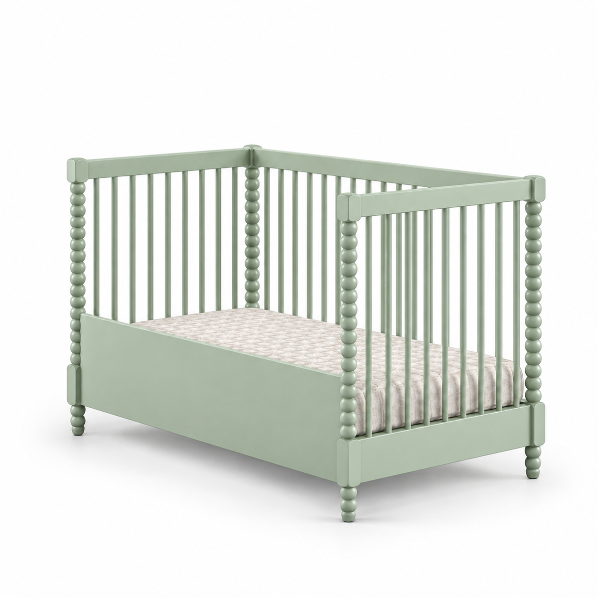 Grade Frontal de Transformação para Mini Cama Ritmo - Verde Jardim