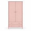 GUARDA-ROUPA RITMO 2 GAVETAS - 105CM - ROSÊ