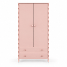GUARDA-ROUPA RITMO 2 GAVETAS - 105CM - ROSÊ