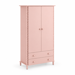 GUARDA-ROUPA RITMO 2 GAVETAS - 105CM - ROSÊ