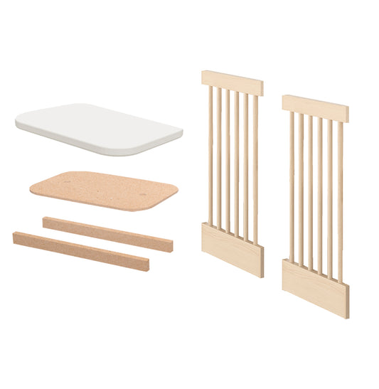 Kit de Transformação para Mini Berço Monet - Carvalho