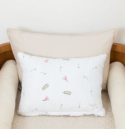 Capa de Almofada Xadrez - Bege 60x40cm