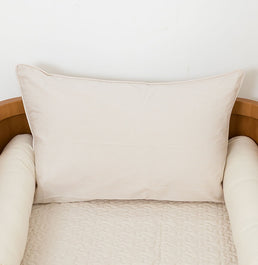 Capa de Almofada Xadrez - Bege 60x40cm