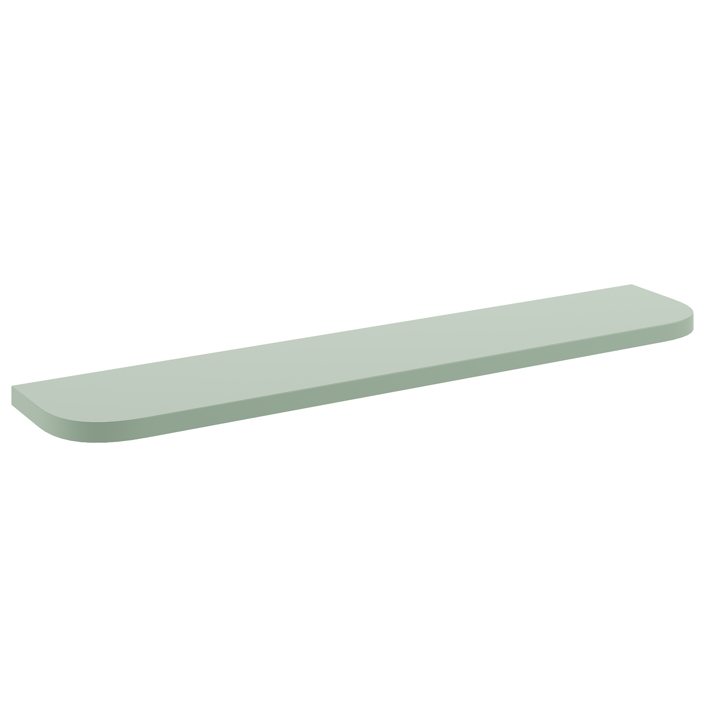 Prateleira Curva Nature – Verde