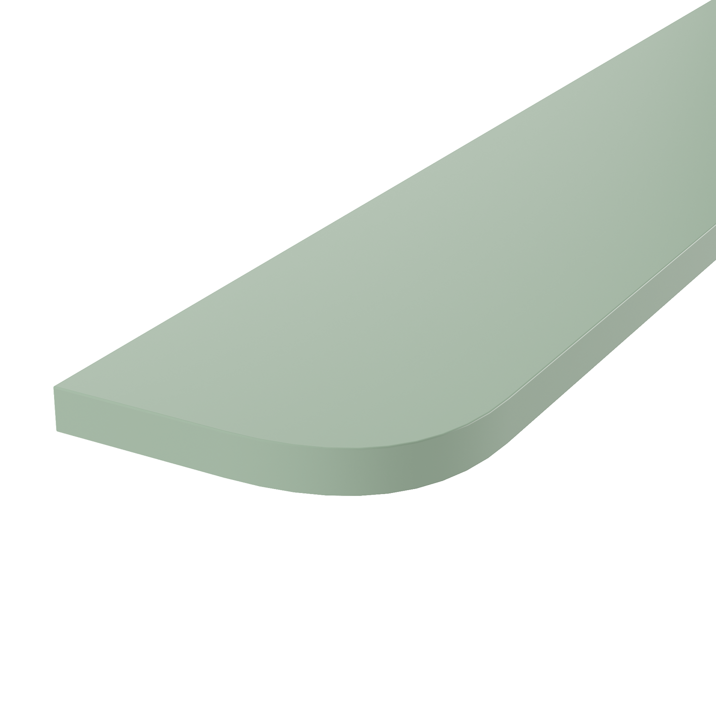 Prateleira Curva Nature – Verde