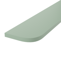 Prateleira Curva Nature – Verde