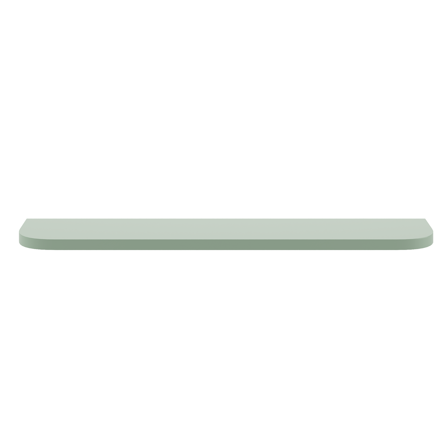 Prateleira Curva Nature – Verde
