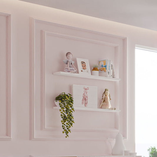 Prateleira Infantil 100cm - Branco Fosco 