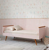 Cama Sofá Viena Rosa Claro e Mel