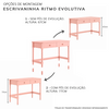 ESCRIVANINHA RITMO EVOLUTIVA (2 ALTURAS) - ROSÊ