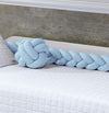 Trança 4M Para Berço e Cama Azul Claro