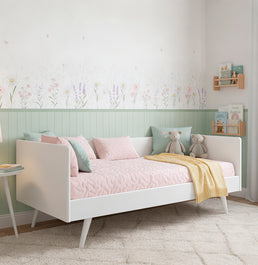 Cama Babá Viena Branco Fosco