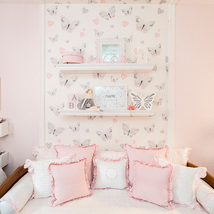 Quarto de Bebê Revoada de Borboletas