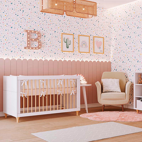 Quarto de Bebê Terraço Natural e Divertido