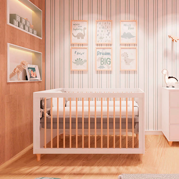 Quarto de Bebê Mundo dos Dinossauros