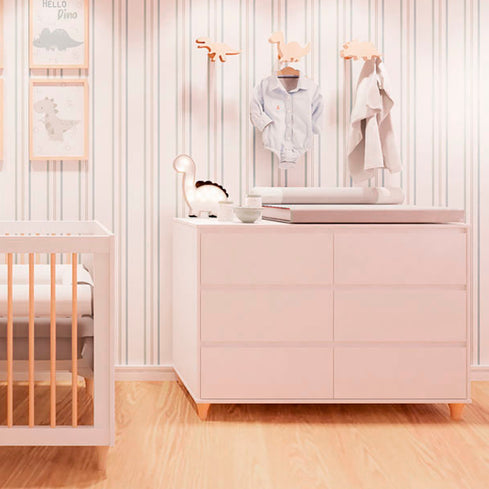 Quarto de Bebê Mundo dos Dinossauros