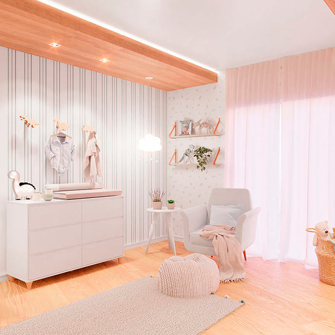 Quarto de Bebê Mundo dos Dinossauros