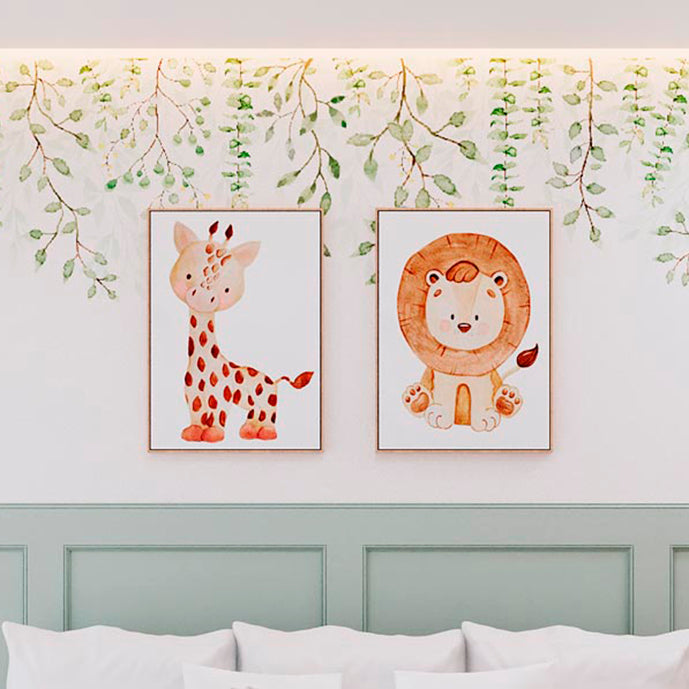 Quarto de Bebê Jardim Suspenso