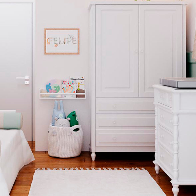 Quarto de Bebê Jardim Suspenso