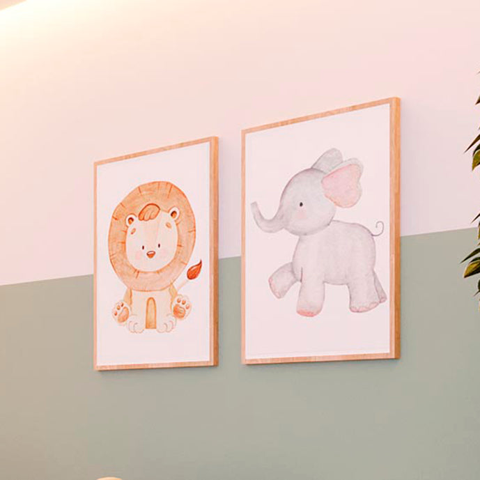 Quarto de Bebê Selva