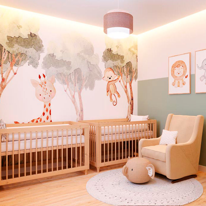 Quarto de Bebê Selva