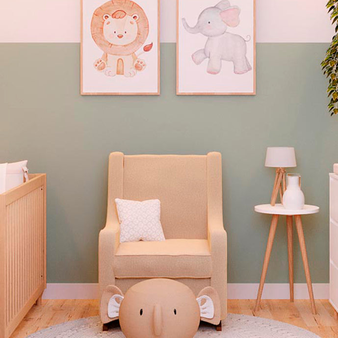 Quarto de Bebê Selva