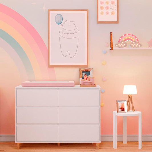 Quarto de Bebê Arco Íris