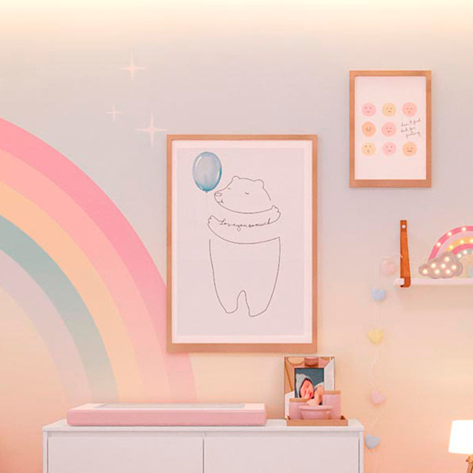 Quarto de Bebê Arco Íris