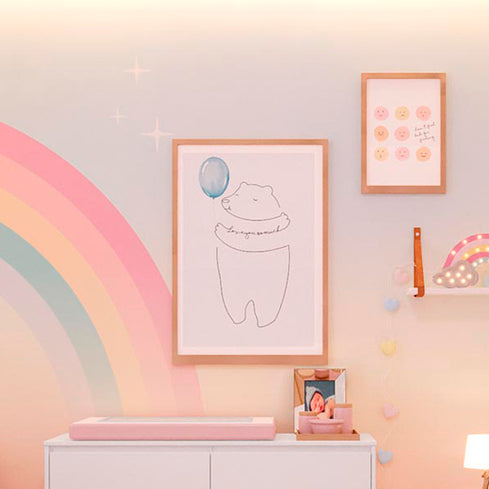 Quarto de Bebê Arco Íris