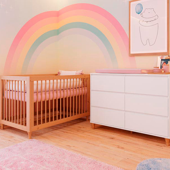 Quarto de Bebê Arco Íris