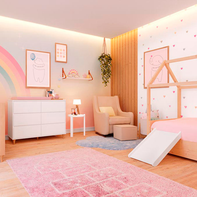 Quarto de Bebê Arco Íris