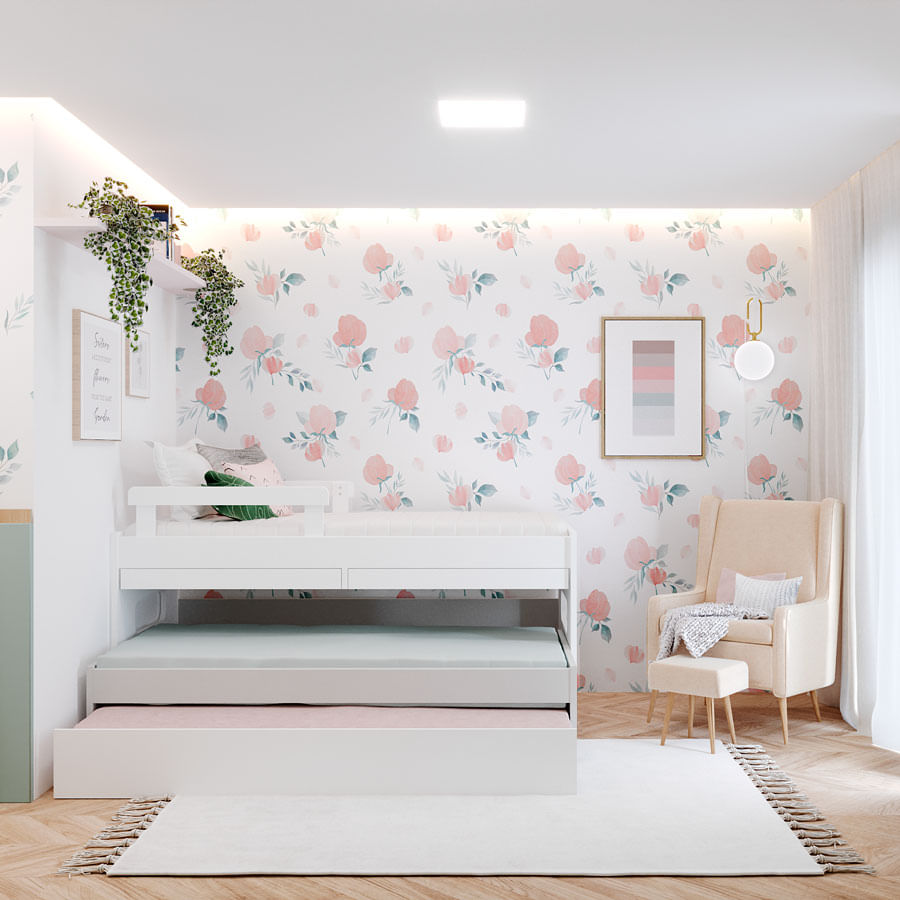Quarto Floral Tulipa