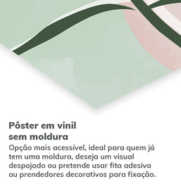 Quadro Pincelada Bege Direita – Vertical