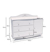 Cômoda Nóbile Branco com Porta