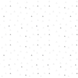 Papel de Parede Infantil Triângulo Vazado Cinza