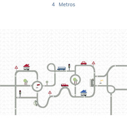 Papel de Parede Infantil Pista - Mural