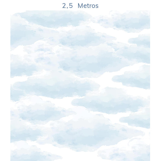 Papel de Parede Infantil Céu Azul - Mural