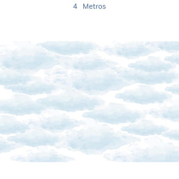 Papel de Parede Infantil Céu Azul - Mural