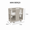 Berço Raika 3 em 1 - Greige