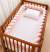 Trança 4m para Berço e Cama Rosa Chá