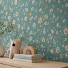Papel de Parede Floral Paris Tiffany - Cor Única