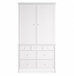 Guarda Roupa 2 em 1 Monet - Branco